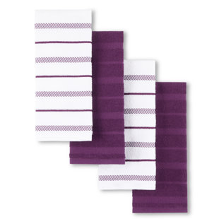 Dark purple kitchen clearance towels